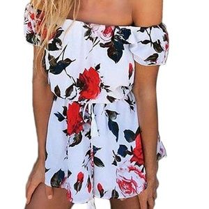 NEW floral romper